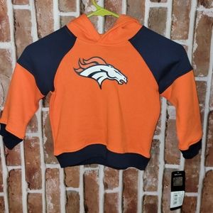 Denver Broncos Kids hoodie 3T NWT